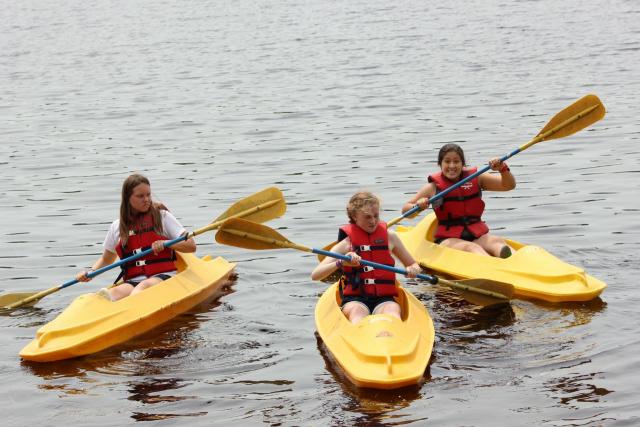 WeHaKee kayakers